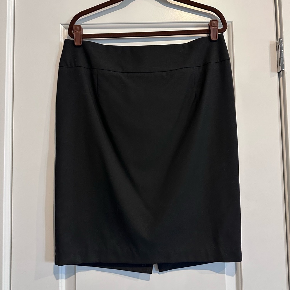 Mossimo Black Pencil Skirt Knee-Length Workwear